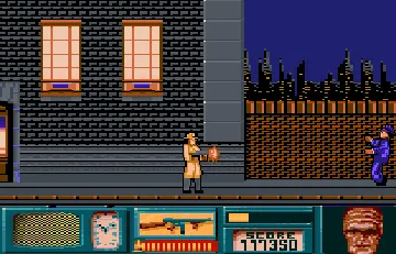 Dick Tracy (UK) (1990) (Trainer) screen shot game playing